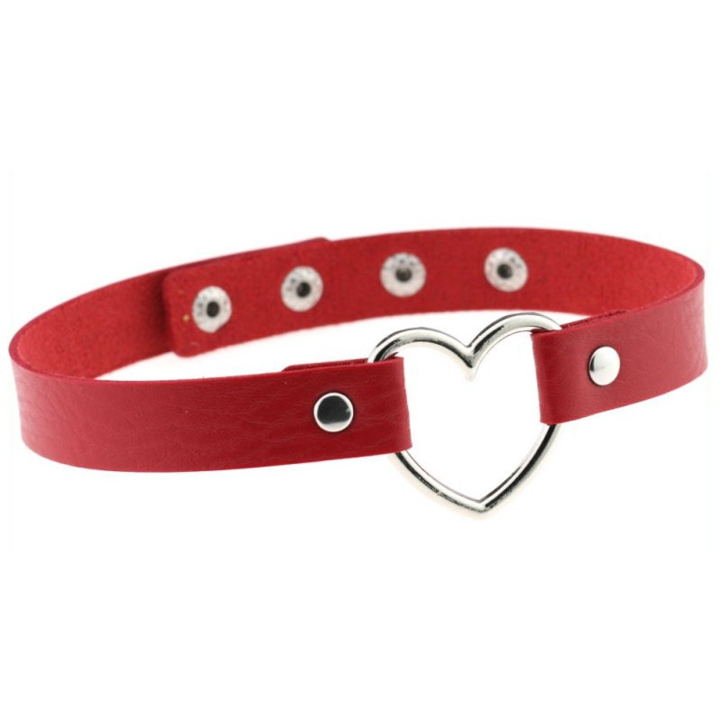Joy Jewels Ras de cou Heart Lish Rouge
